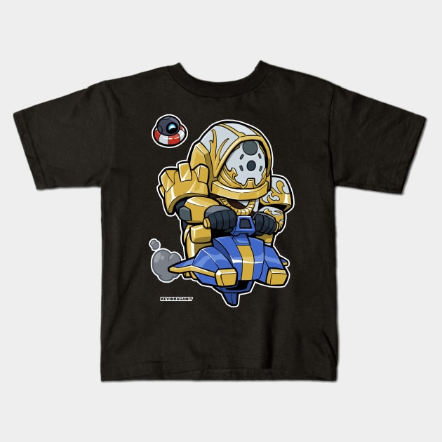 D2 Solstice Titan Kids T-Shirt by fallerion